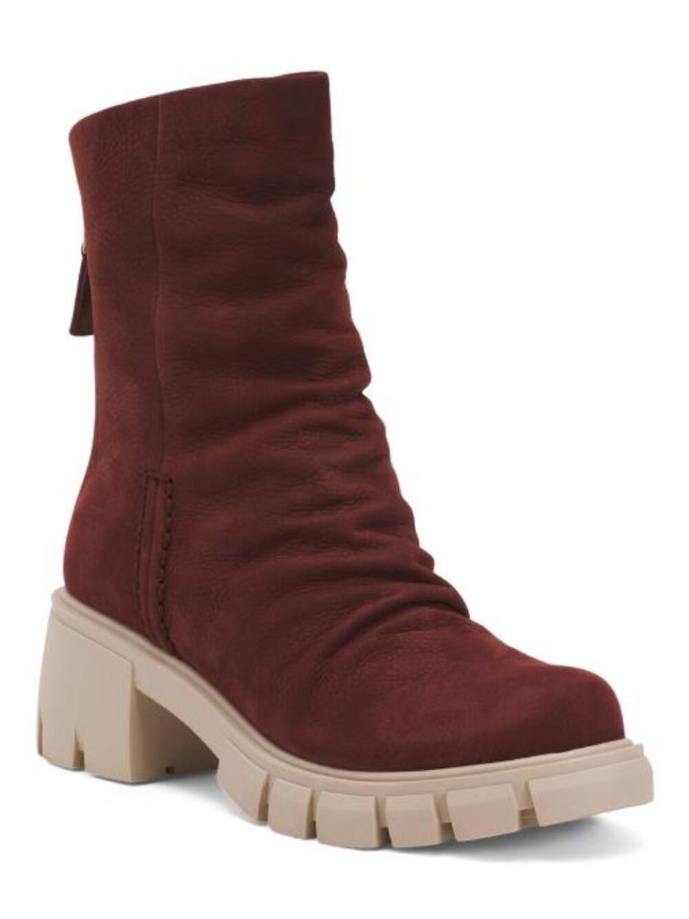 NAKED FEET Nubuck Leather Protocol Mid Boots
